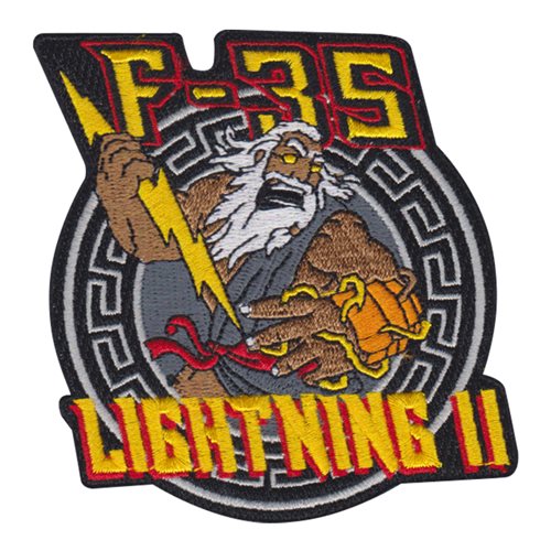 LM F-35 Lightning II Zues Patch