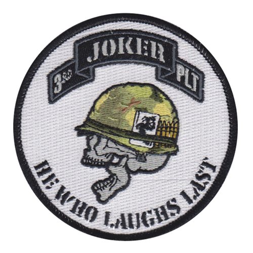 BATTALION 2枚 2 BN, 1 Brigade B Co Skull Patch | 2nd Battalion, 1 Brigade