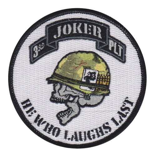 3 PLT 2-112 IN BN Joker Patch