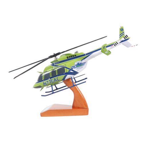Bell 407 Helicopter Model - View 2