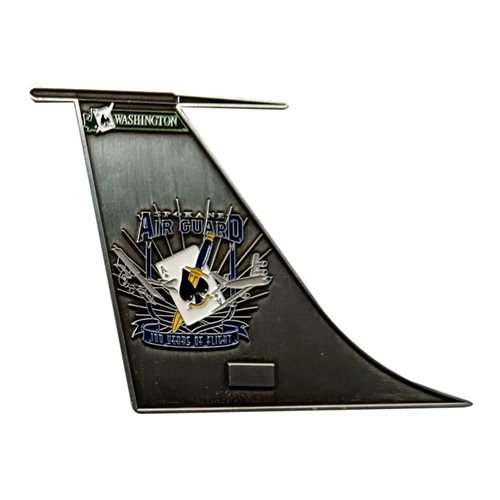 141 ARW Spokane Tail Flash Challenge Coin - View 2