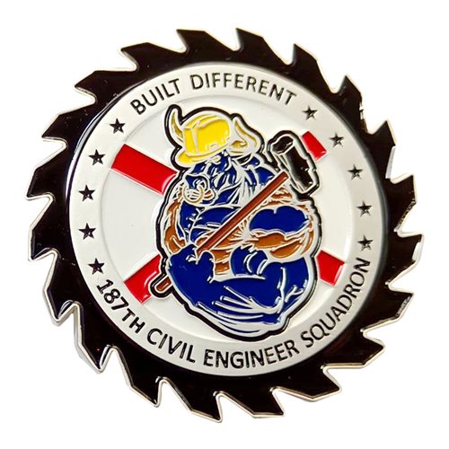 187 CES Built Different Commander Challenge Coin - View 2