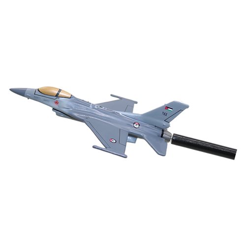 Royal Jordan Air Force F-16A Custom Airplane Model Briefing Sticks - View 2