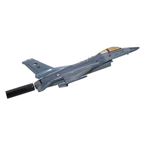 Royal Jordan Air Force F-16A Custom Airplane Model Briefing Sticks - View 3