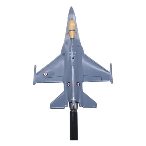 Royal Jordan Air Force F-16A Custom Airplane Model Briefing Sticks - View 5