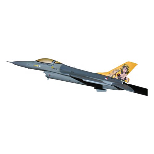 Royal Netherlands Air Force 323 SQN F-16A/B Custom Airplane Model Briefing Sticks - View 2