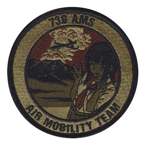 730 AMS Air Mobility Team  Morale OCP Patch 