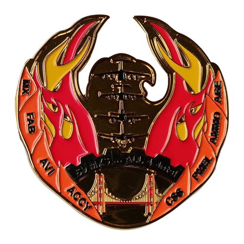 60 MXS Commander Challenge Coin - View 2