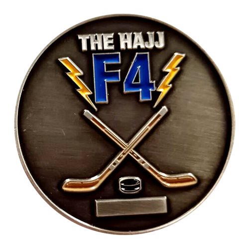 Excel Energy Center F4 Challenge Coin - View 2