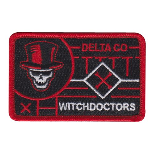 D Co 1-244 AHB Witch Doctors Patch