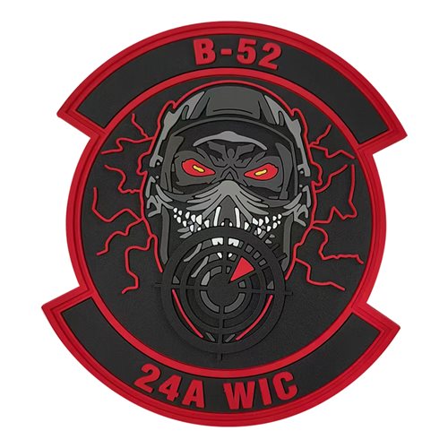 340 WPS 24A WIC B-52 PVC Patch | 340th Weapons Squadron Patches