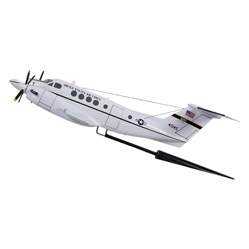 Custom C-12F Huron Airplane Model Briefing Stick - View 3