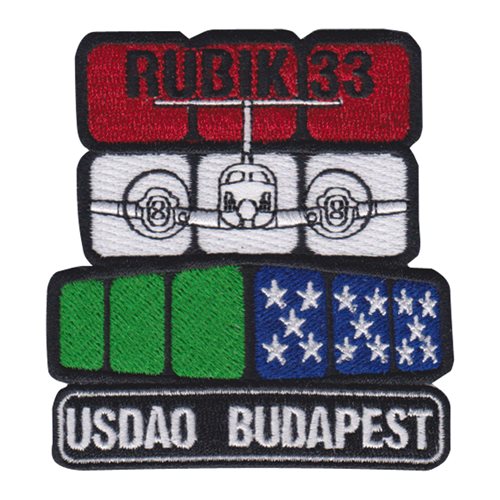 US DAO Budapest Rubik 33 Patch 