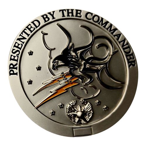 22 ATKS Dealing Vengeance Commander Challenge Coin - View 2