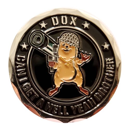 24 IS Net-4 Challenge Coin - View 2