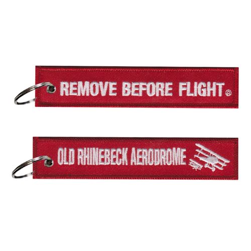 Old Rhinebeck Aerodrome Gift Shop RBF Key Flag