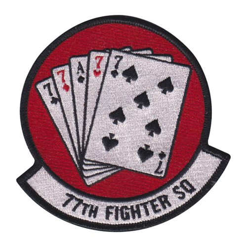 77 FS Patch | 77th Fighter Squadron Patches