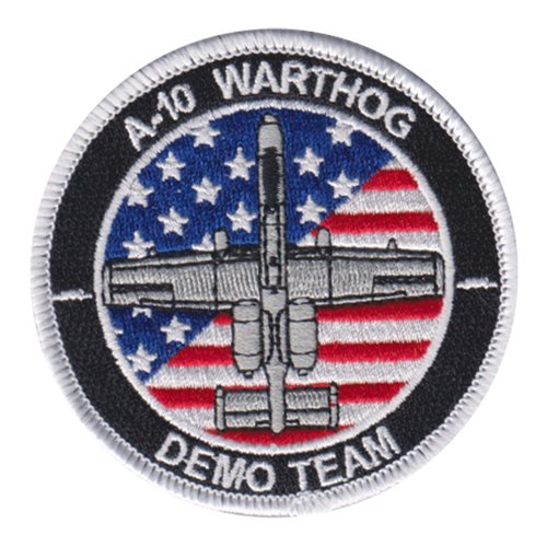 A-10 Warthog Demo Team Patch