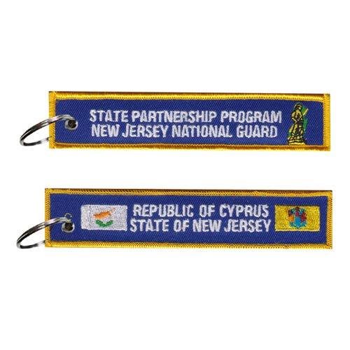 NJ NG State Partnership Program Key Flag