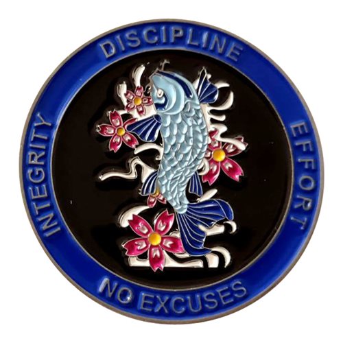 Clovis Unified School District Teacher Chris Fisher Challenge Coin - View 2