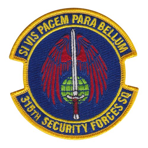 315 SFS Patch | 315th Security Forces Squadron Patches