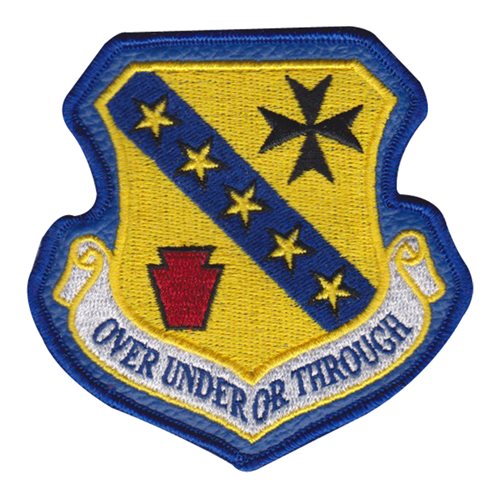 104 Cavalry Squadron Patch With Leather
