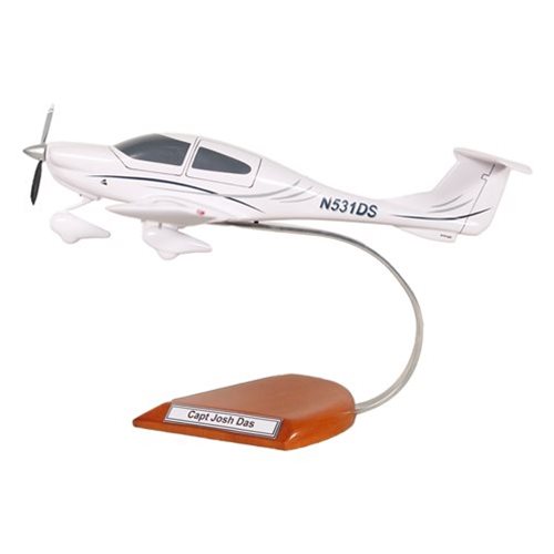 Diamond DA40 Custom Aircraft Model - View 2