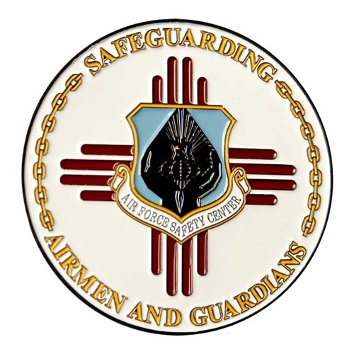 AFSEC Safeguarding Challenge Coin - View 2