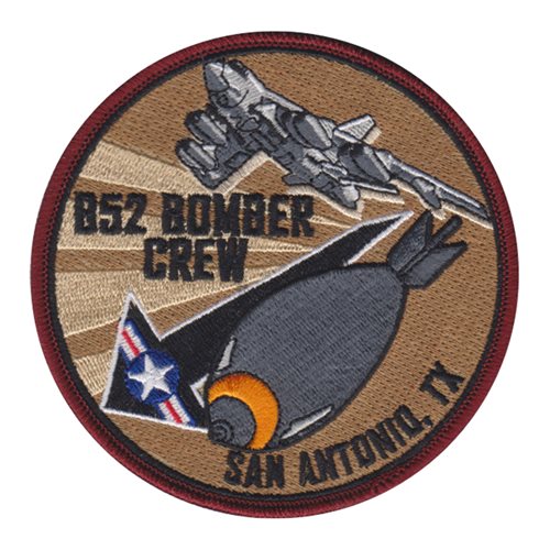 Boeing B52 Bomber Crew Patch
