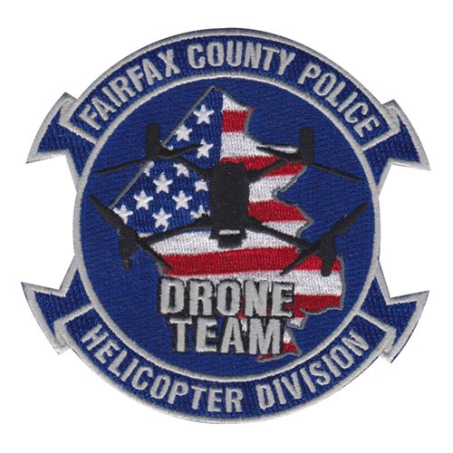 Fairfax County Police Drone Team Patch