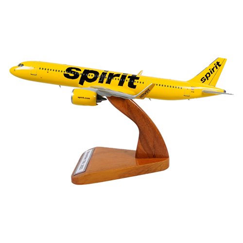 Spirit Airlines Airbus A321-200NX Custom Aircraft Model - View 2