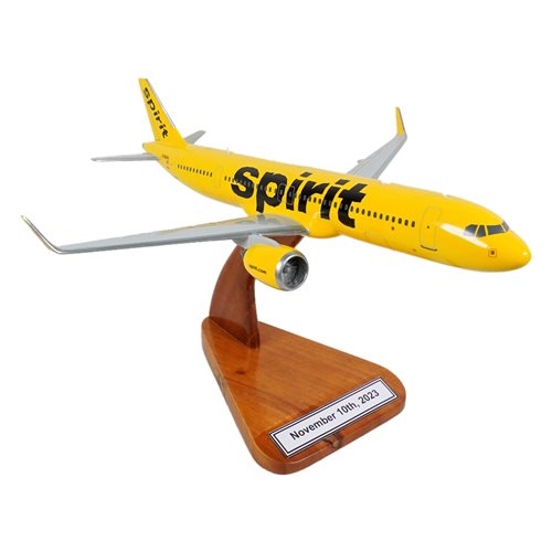 Spirit Airlines Airbus A321-200NX Custom Aircraft Model - View 5