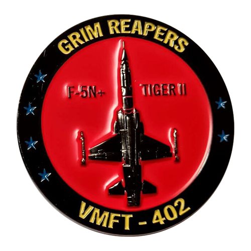 VMFT-402 F-5N+ Grim Reapers Challenge Coin - View 2