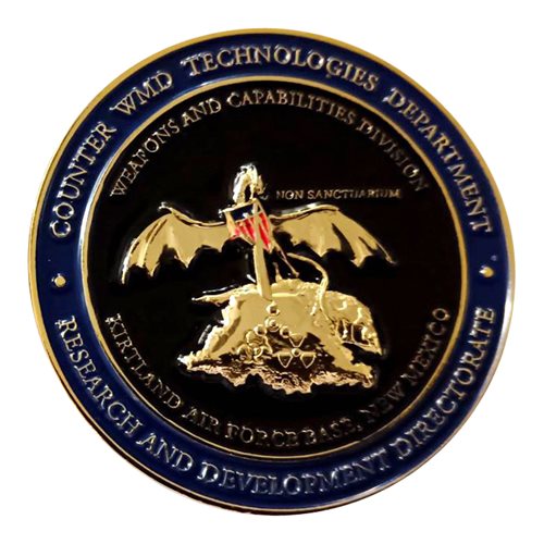 DTRA Kirtland AFB New Mexico Challenge Coin - View 2