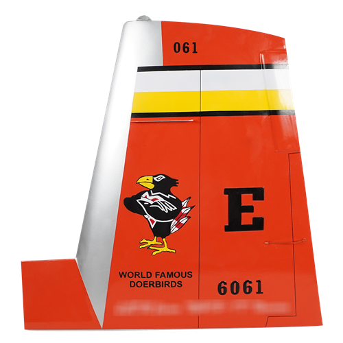 VT-2 T-6 Airplane Tail Flash - View 3