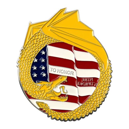 81 FSS Keesler AFB Honor Guard Coin Challenge Coin