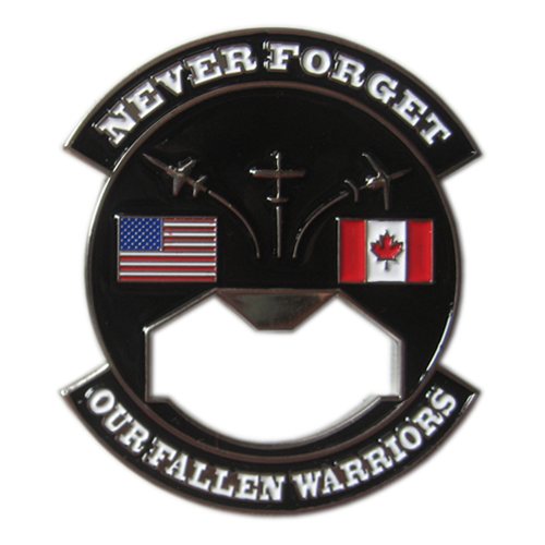 50th Anniversary RARA Coin Custom Air Force Challenge Coin - View 2