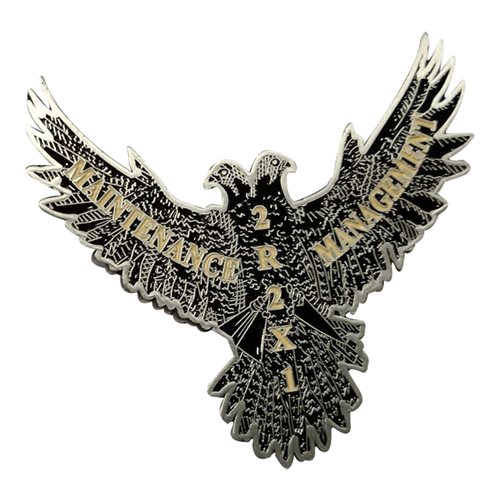 2R2X1 Maintenance Management Challenge Coin - View 2