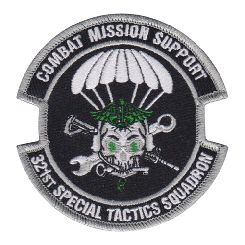 321 STS Combat Mission Support Dollar Patch