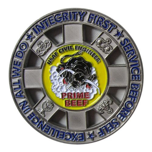 355 CES Custom Air Force Challenge Coin