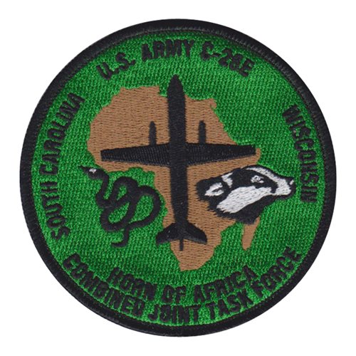 【AAKE】NATION HALF T 2 BN 641 AVN REG CJTF Horn of Africa Patch | 2nd Battalion