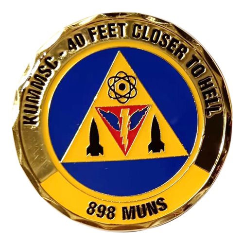 898 MUNS KUMMSC Dangerous Toys Challenge Coin - View 2