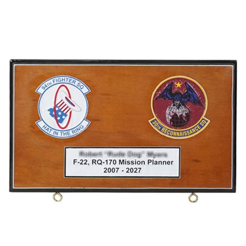 Custom 2-Hook Briefing Stick Rack - View 10