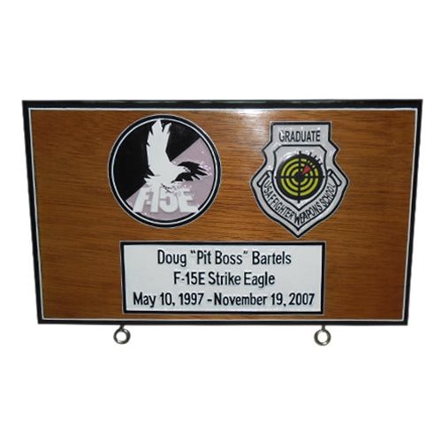 Custom 2-Hook Briefing Stick Rack - View 3