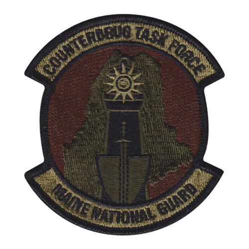 Maine National Guard Counterdrug Task Force OCP Patch