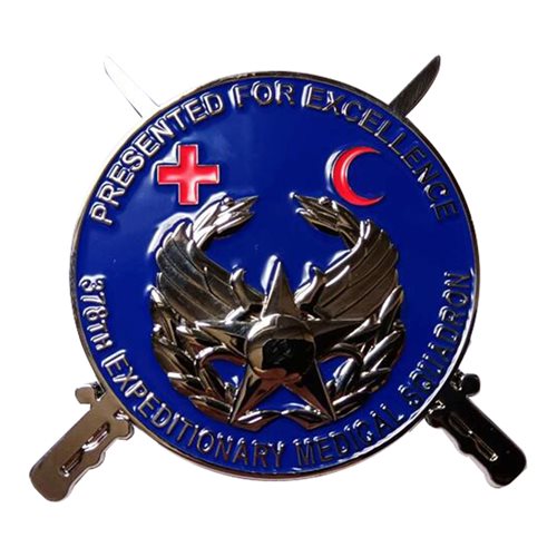 378 EMDS Sword Challenge Coin - View 2