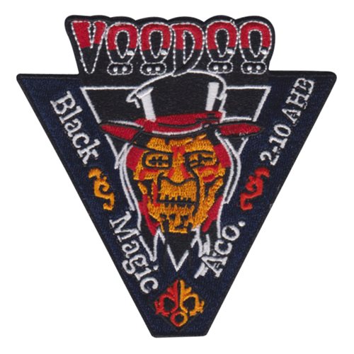 A Co 2-10 AHB AVN VOODOO Patch | 2-10th Assault Helicopter