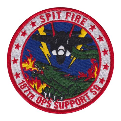 187 OSS Red Tails Friday Patch | 187th Operations Support