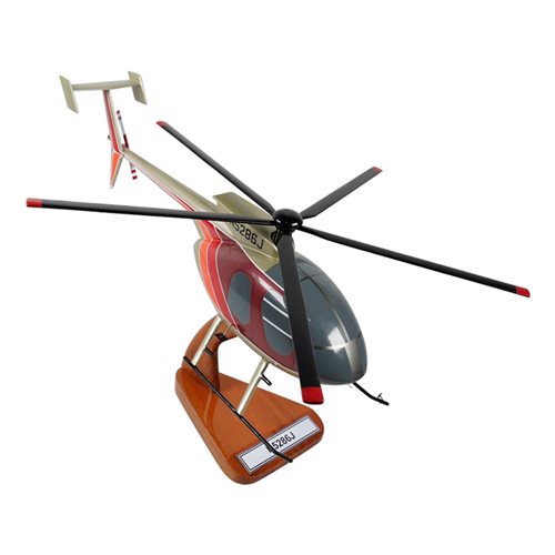 Hughes 500 Custom Helicopter Model - View 7