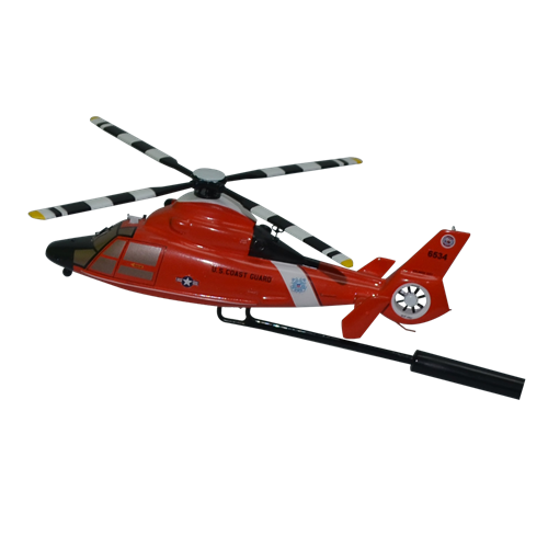 CGAS Atlantic City MH-65D Dolphin Custom Airplane Model Briefing Sticks - View 2